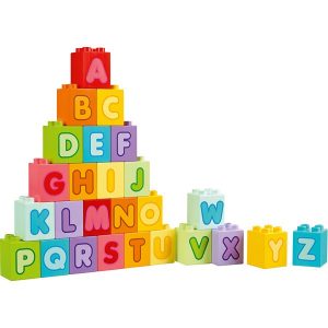 Klocki z zestawu Lego Duplo Litery