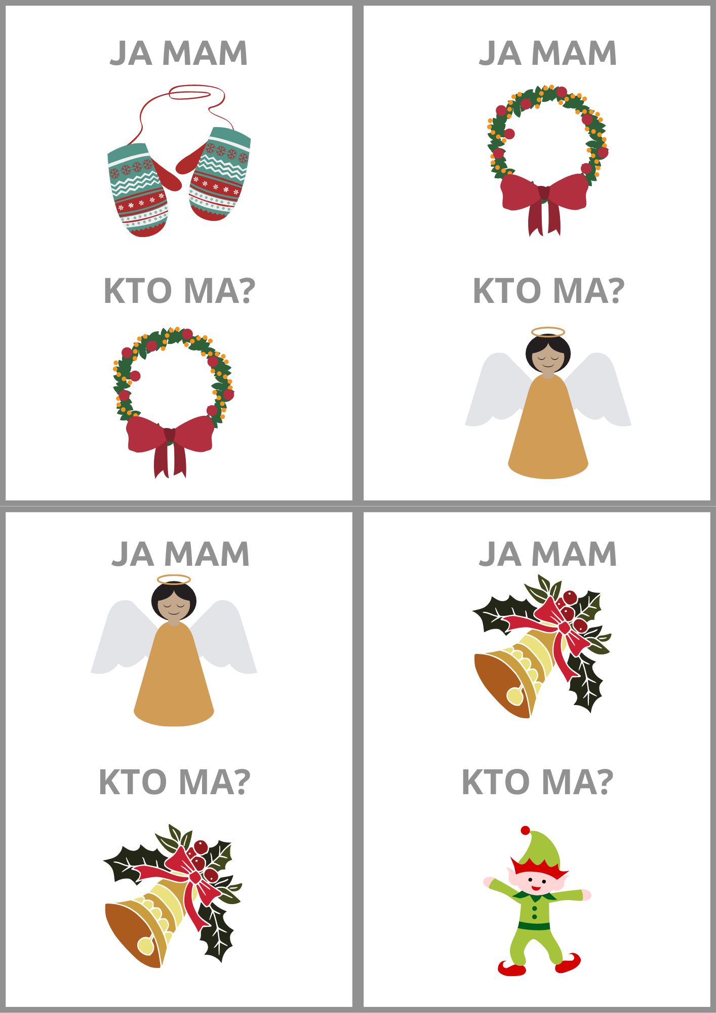 Zimowa zabawa edukacyjna