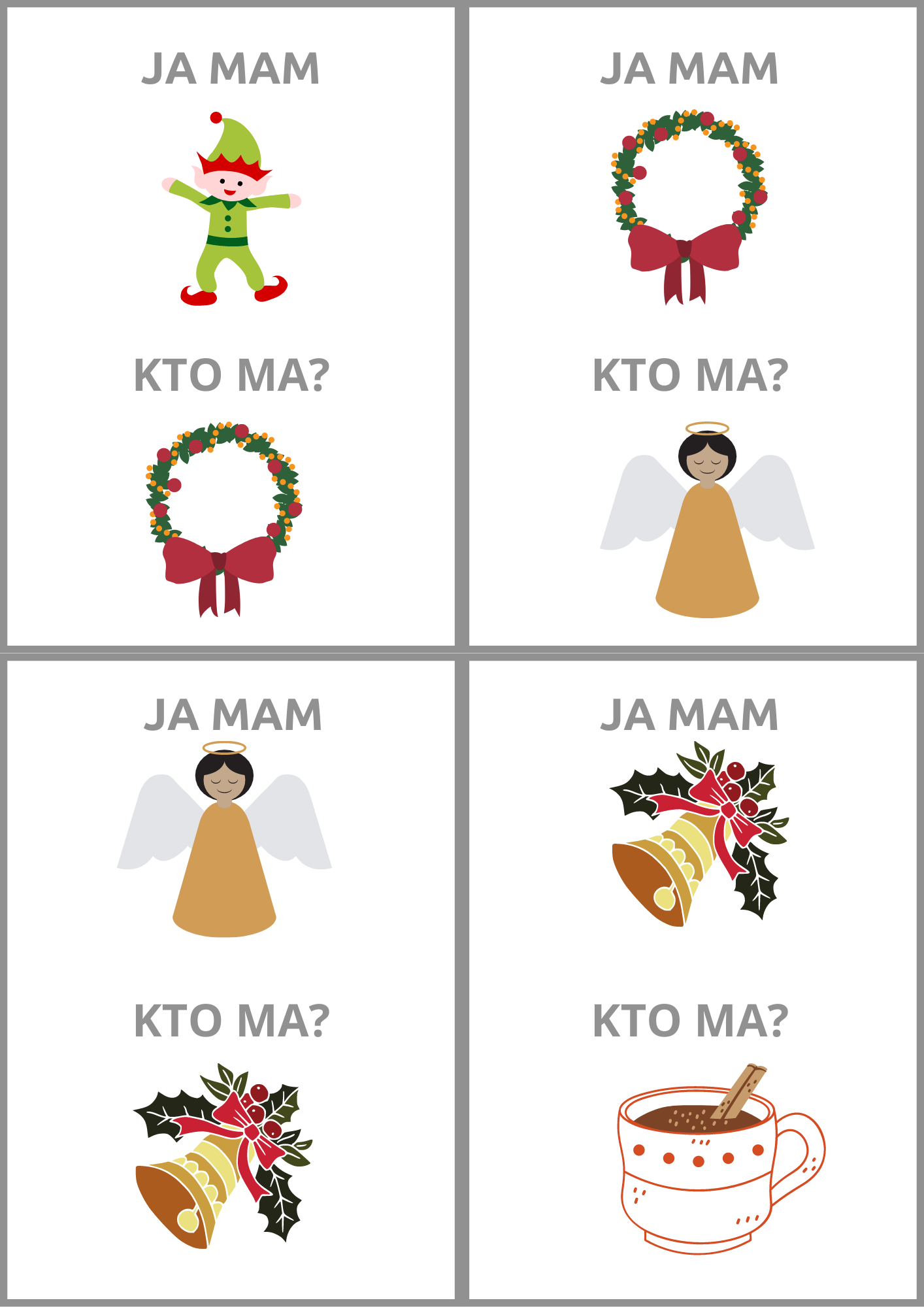 Zimowa zabawa edukacyjna