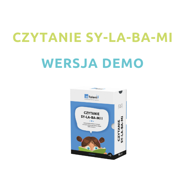 Wersja demonstracyjna programu wspierającego naukę czytania sylabami dla dzieci