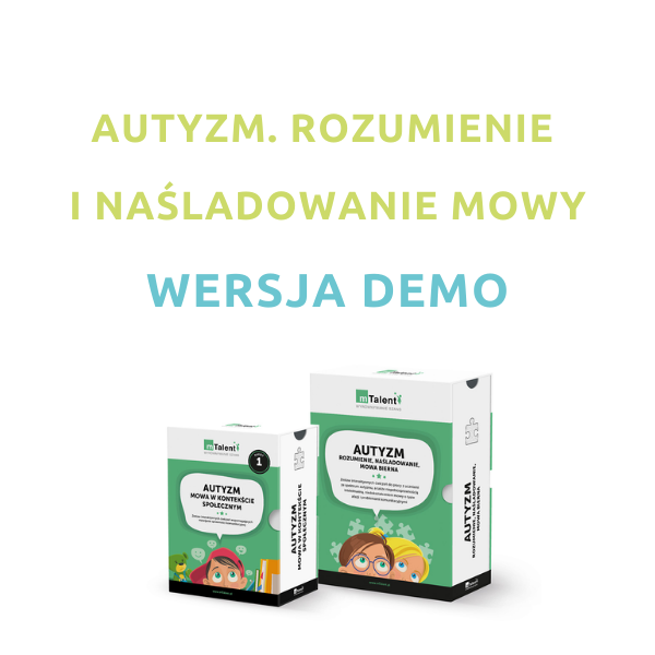Wersja demonstracyjna programu wspierającego terapię dzieci z autyzmem
