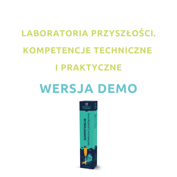 Wersja demonstracyjna programu, który zawiera plansze interaktywne dotyczące kompetencji technicznych i praktycznych