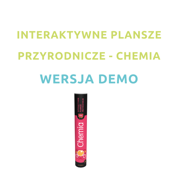 Wersja demonstracyjna programu wspierającego naukę chemii w szkole podstawowej