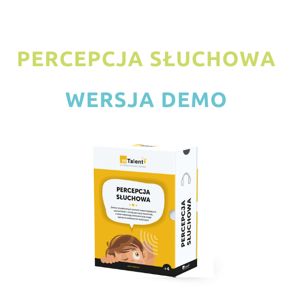 Program multimedialny, wspierający terapię percepcji słuchowej u dzieci z zaburzeniami