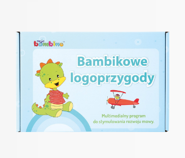 Bambikowe Logoprzygody MED Multimedialny program dla logopedów do terapii dzieci z zaburzeniami mowy