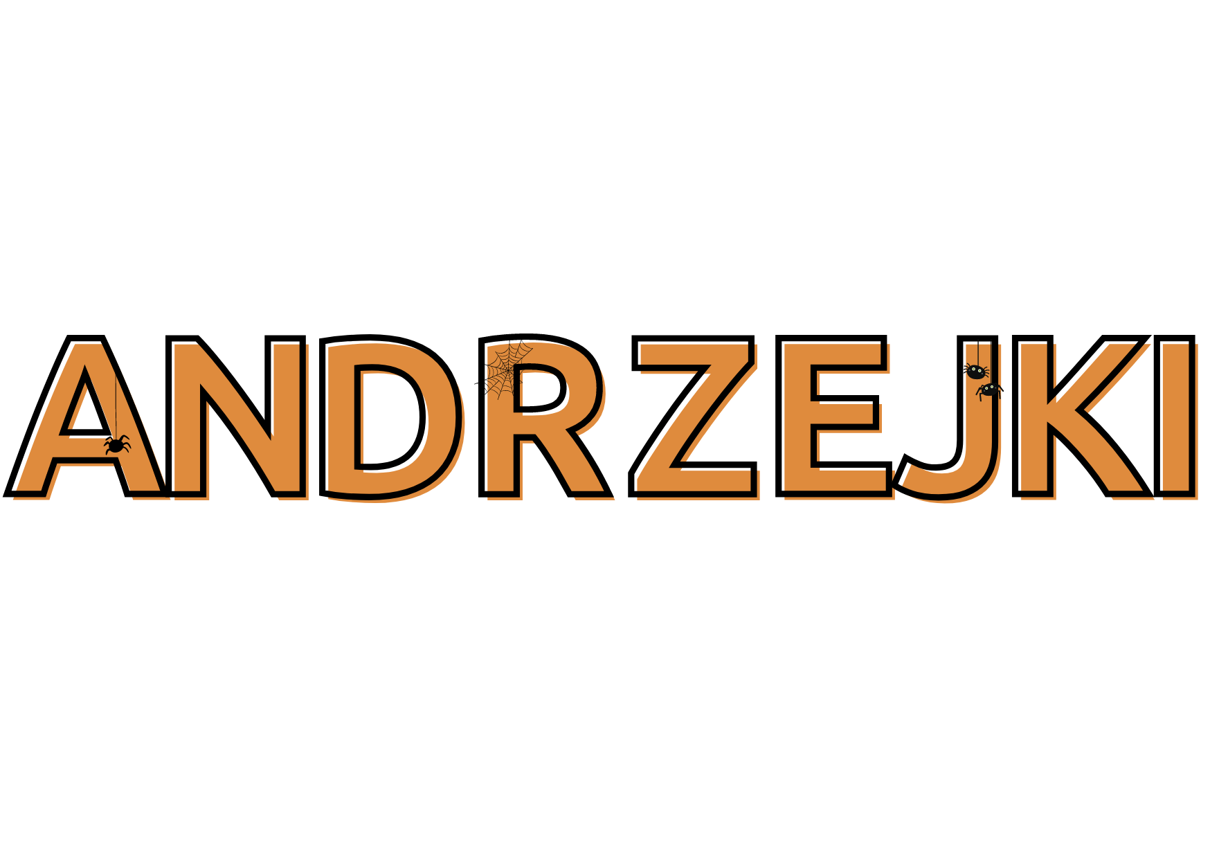 napis-andrzejki Napis do druku