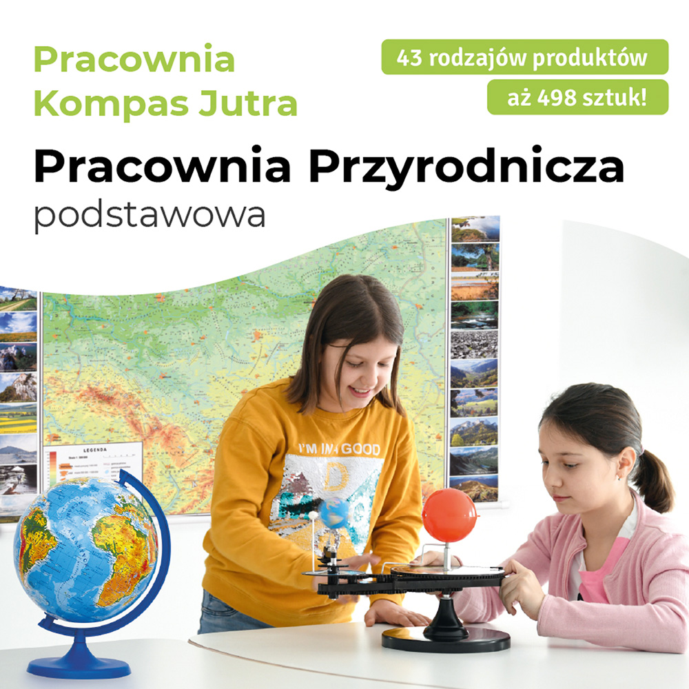pakiet dla pracowni przyrodniczej w programie Pracownie Kompas Jutra