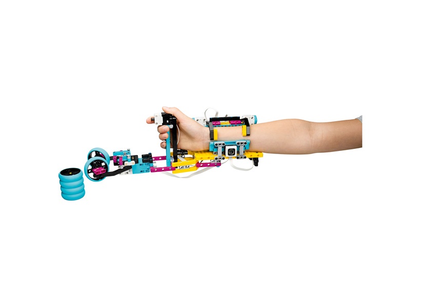 lego education spike prime dla szkół podstawowych model chwytak