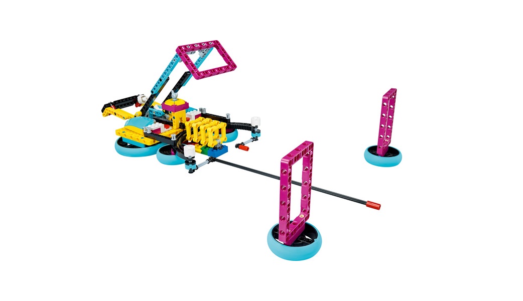 lego education spike prime zestaw rozszerzający przykładowy model