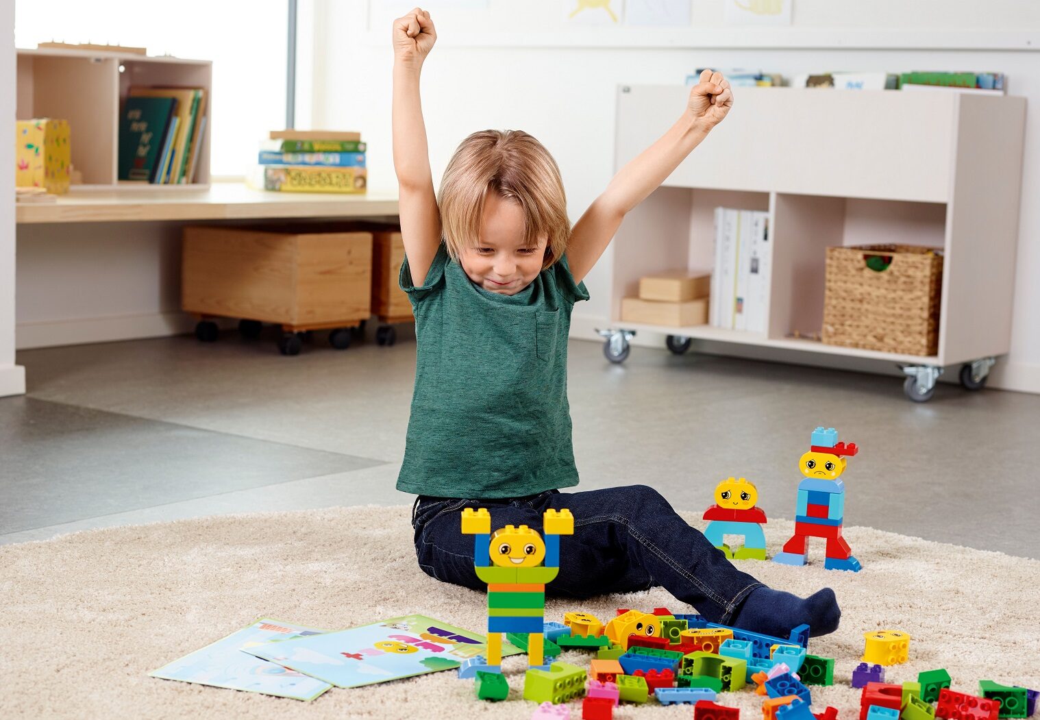 Tetris z klocków LEGO® dla młodszych i starszych uczniów