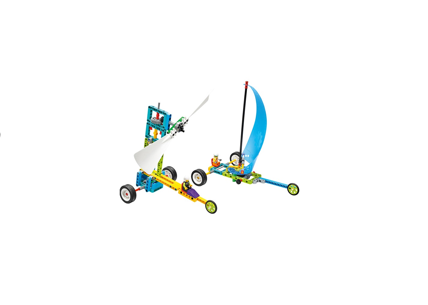 lego education bricq motion żaglowóz