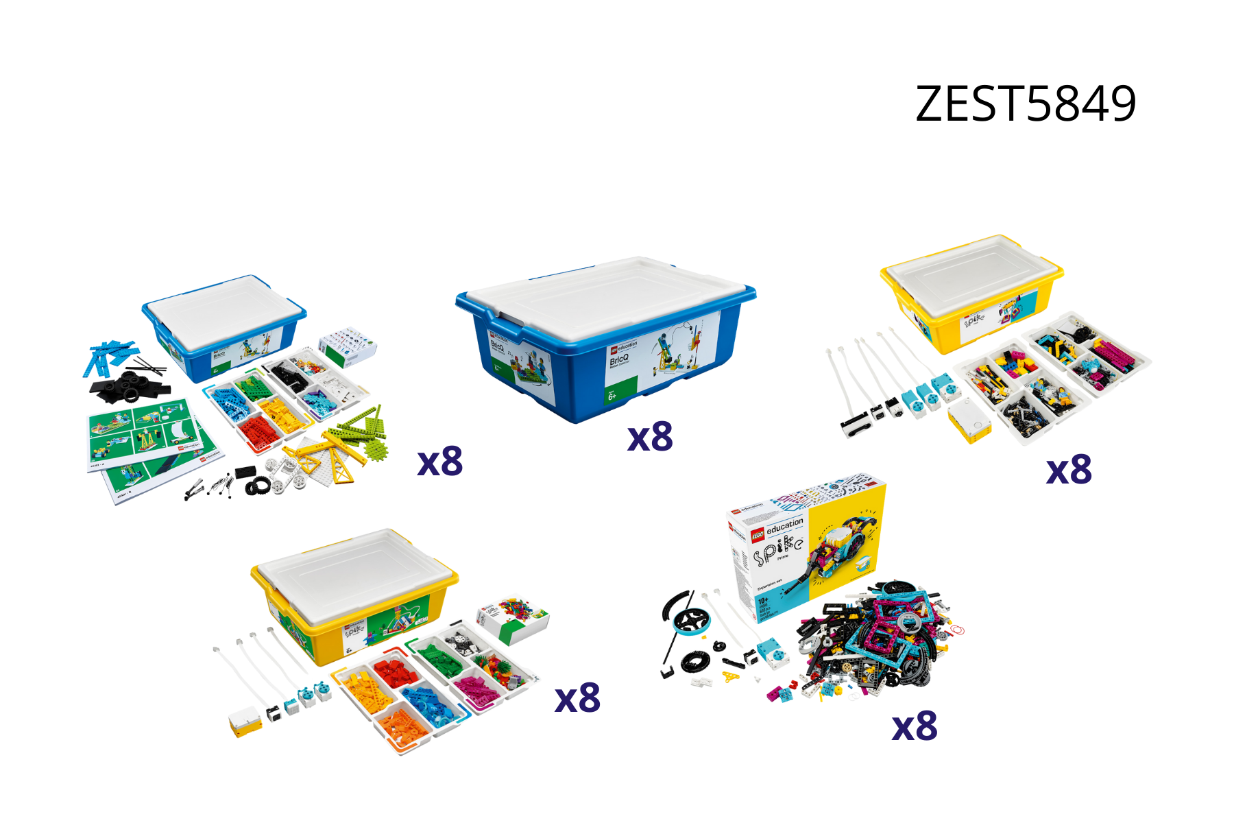 LEGO® Education pakiet dla klas 1-8 do kupienia w Programie Laboratoria Przyszłości