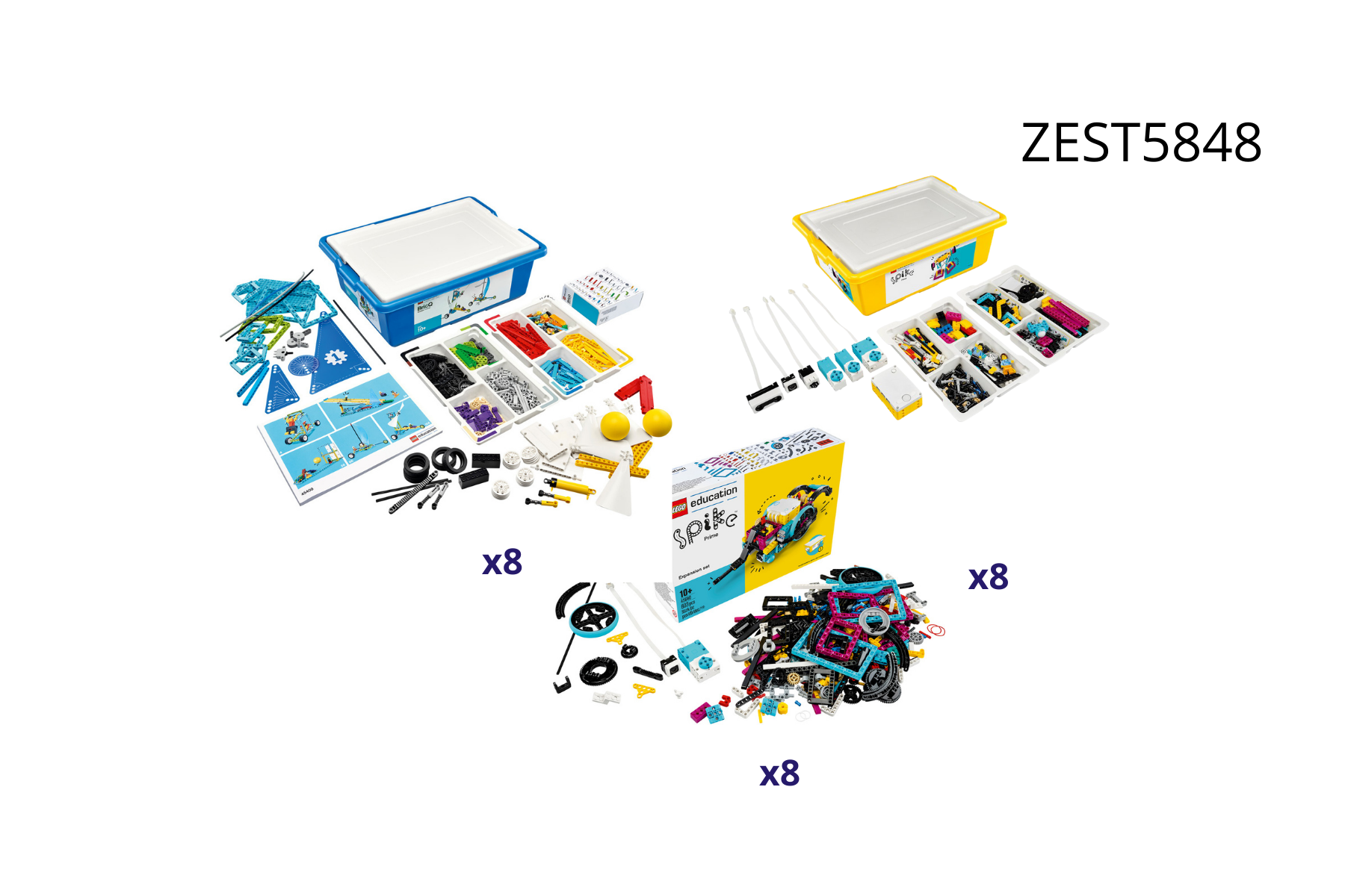 LEGO® Education pakiet dla klas 4-8 do kupienia w Programie Laboratoria Przyszłości