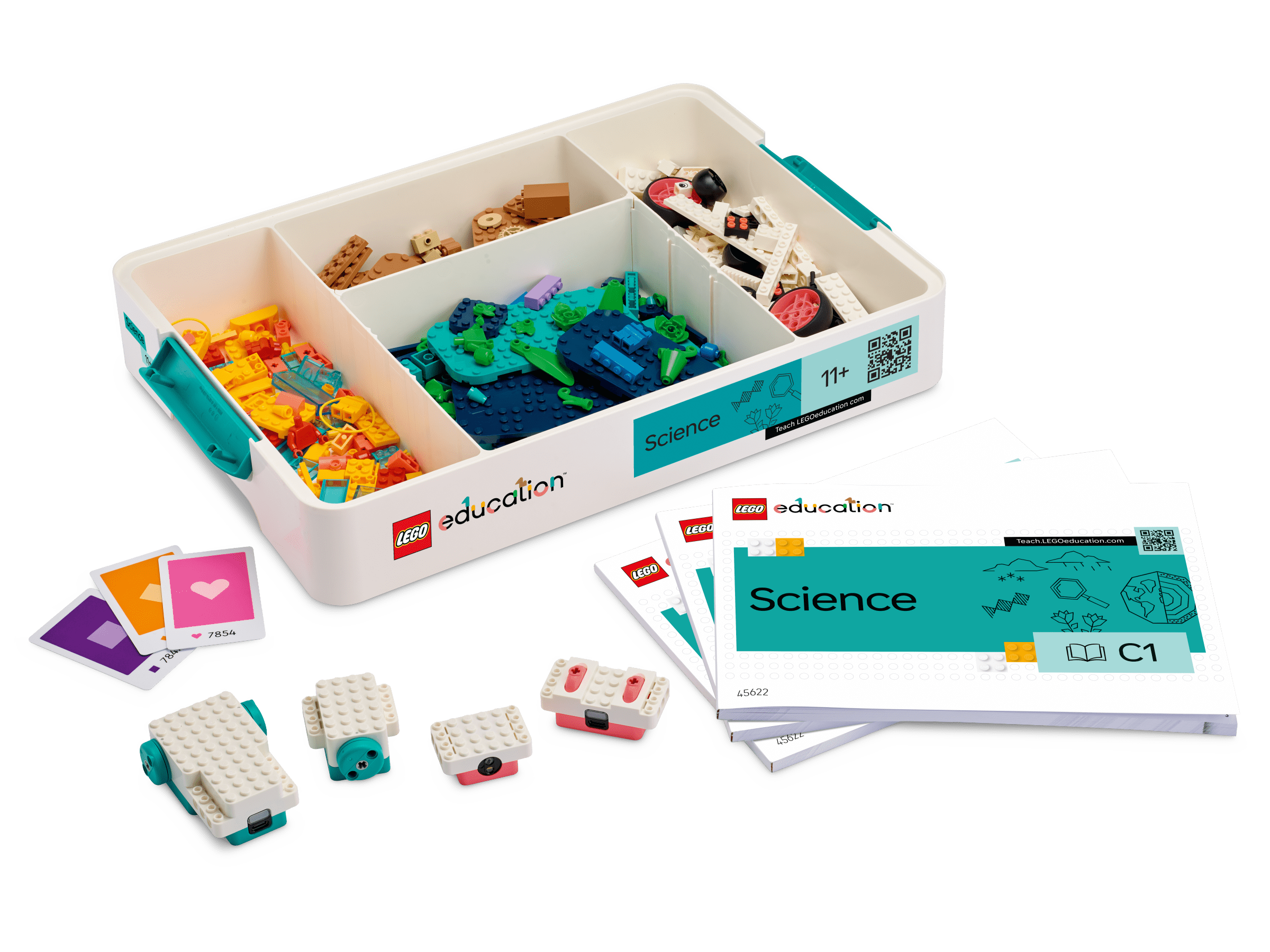 Zawartość zestawu LEGO® Education Nauki od 11 roku życia