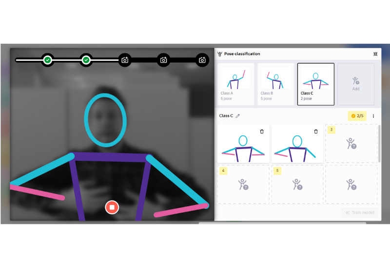 LEGO® Education Informatyka i AI Coding Canvas kalibrowanie ruchów